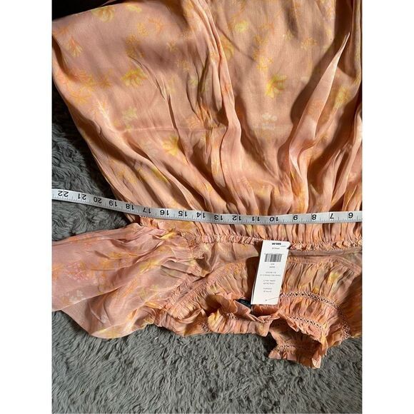 NWT French connection puff sleeves ruffle detail blouse size x small - Picture 7 of 9